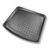 Tapis de coffre adapté pour MG ZS SUV (10.2021-....) - bac de coffre - protection de coffre voiture - sur le coffre inférieur et supérieur; avec plancher amovible du coffre; non pour version hybride+