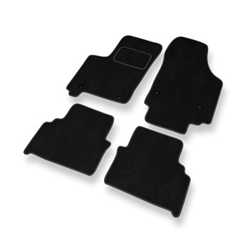 Tapis de Sol Velours adapté pour Opel Meriva A Monospace (2002-2010) - Premium t
