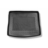 Tapis de coffre adapté pour Skoda Karoq SUV (11.2017-....) - bac de coffre - protection de coffre voiture - coffre supérieur; avec roue de secours taille normale; plancher amovible en la position la plus basse