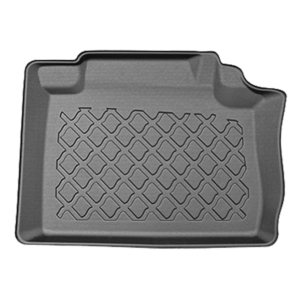 Tapis de sol en TPE adapté pour Dodge Durango III SUV (01.2011-....) - tapis de voiture - noir