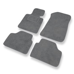 Tapis de Sol Velours adapté pour BMW X1 I E84 SAV (2009-2015) - Premium tapis de voiture - gris