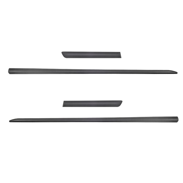 Plaques noires latérales de voiture Opel Corsa E Hayon (3 portes) - (2015-2019)