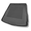 Tapis de coffre adapté pour Audi A6 C7 Avant (09.2011-08.2018) - bac de coffre - protection de coffre voiture - aussi pour la version Quattro
