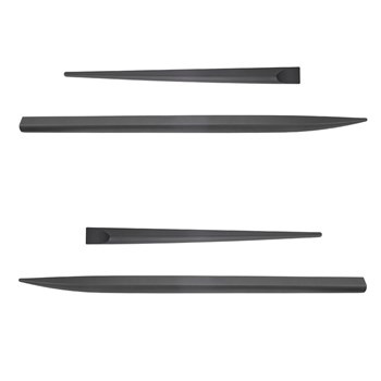Plaques noires latérales de voiture Mitsubishi L200 Pick-Up (2016-....)