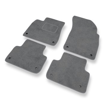 Tapis de Sol Velours adapté pour Audi Q7 II SUV (2015-....) - Premium tapis de v