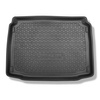 Tapis de coffre adapté pour Peugeot 308 II Hayon (08.2013-11.2021) - bac de coffre - protection de coffre voiture - coffre inférieur; avec roue de secours à usage temporaire ou kit de réparation