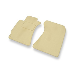 Tapis de Sol Velours adapté pour Subaru Forester II SUV (2002-2008) - Premium tapis de voiture - beige