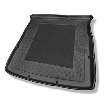 Tapis de coffre adapté pour Seat Alhambra II Van (09.2010-....) - bac de coffre - protection de coffre voiture - 7 places; 3me rangée abaissée