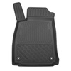 Kit tapis de coffre et tapis de voiture TPE pour: Audi A4 B9 Avant (11.2015-2024) - également pour les modèles avec rail de montage;aussi pour les version Quattro
