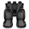 Housses de siège adaptées pour Audi A4 B5, B6, B7, B8, B9 (1995-2024) - housse siege voiture universelles - couverture siege - SU-G