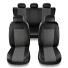 Housses de siège adaptées pour Audi A4 B5, B6, B7, B8, B9 (1995-....) - housse siege voiture universelles - couverture siege - SU-G