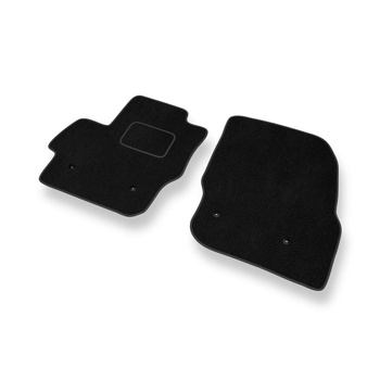 Tapis de Sol Velours adapté pour Mazda 3 II (2009-2014) - Premium tapis de voiture - noir