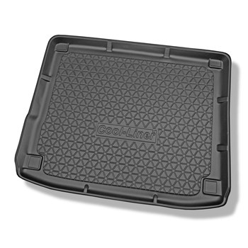 Tapis de coffre adapté pour Volkswagen Touareg II SUV (02.2010-03.2018) - bac de