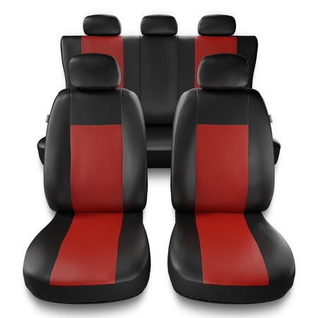 Housses de siège adaptées pour Audi A1 I, II (2010-2019) - housse siege voiture universelles - couverture siege - CM-RD