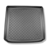 Tapis de coffre adapté pour Renault Arkana SUV (03.2021-....) - bac de coffre - protection de coffre voiture - coffre supérieur; plancher amovible en la position la plus haute; aussi pour hybrides