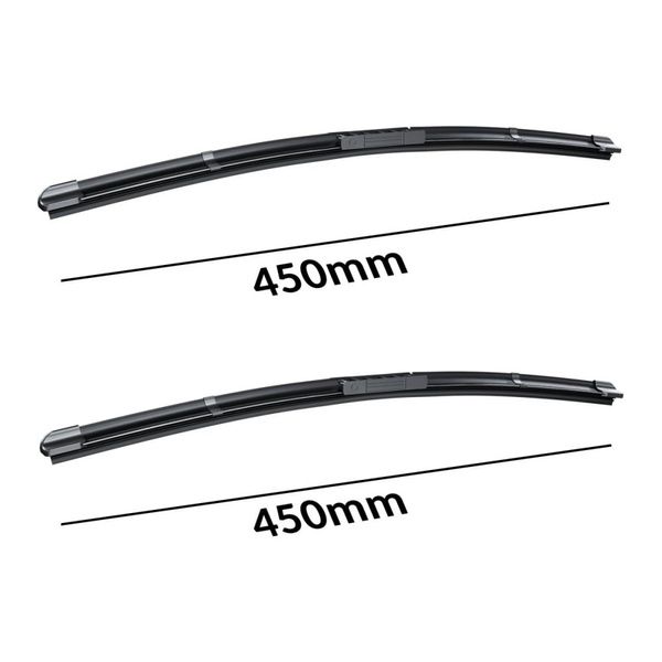 Balais d'essuie-glace de pare-brise adaptés pour Opel Corsa B Caravan, Hayon, Pick-Up, Berline (03.1993-09.2000) - balais plat