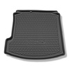 Tapis de coffre adapté pour Volkswagen Bora 1J Berline (1998-2005) - bac de coffre - protection de coffre voiture