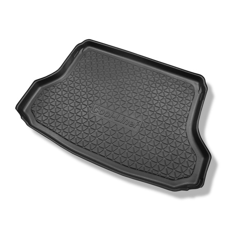 Tapis de coffre adapté pour Nissan X-Trail III T32 SUV (08.2014-08.2017) - bac de coffre - protection de coffre voiture - 5 places; coffre supérieur (sur le plancher amovible)