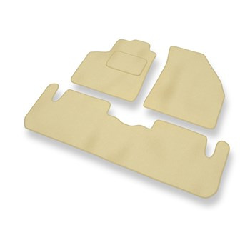 Tapis de Sol Velours adapté pour Chevrolet Rezzo Monospace (2004-2008) - Premium