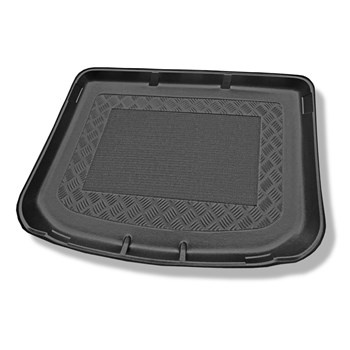 Tapis de coffre adapté pour Audi A1 8X Hayon, Sportback (09.2010-05.2018) - bac de coffre - protection de coffre voiture - coffre supérieur