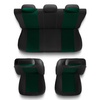 Housses de siège adaptées pour Alfa Romeo 156 I, II (1997-2007) - housse siege voiture universelles - couverture siege - S-GR