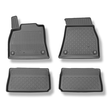 Tapis de sol en TPE adapté pour Audi Q8 e-tron SUV, Sportback (02.2020-....) - t