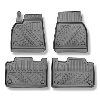 Tapis de sol en TPE adapté pour Tesla Model Y SUV (08.2021-2025) - tapis de voit