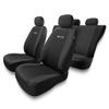 Housses de siège adaptées pour Peugeot 208 I, II (2012-....) - housse siege voiture universelles - couverture siege - TG-G