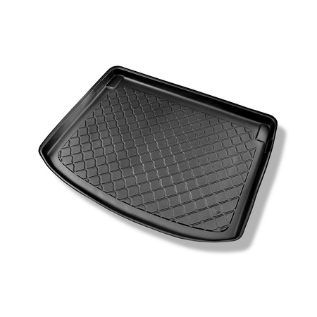 Tapis de coffre adapté pour Volvo V40 II Cross Country Hayon (11.2012-07.2019) - bac de coffre - protection de coffre voiture - coffre supérieur; pour les voitures avec plancher double