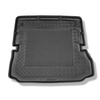 Tapis de coffre adapté pour Renault Grand Scenic III Monospace (04.2009-11.2016) - bac de coffre - protection de coffre voiture - 7 places; 3me rangée abaissée