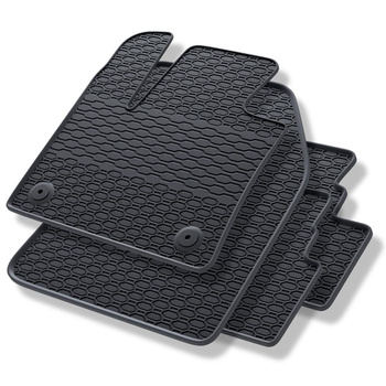 Tapis de sol en caoutchouc adapté pour Peugeot 3008 II SUV (2016-2024) - tapis d