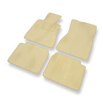 Tapis de Sol Velours adapté pour Lexus LS II XF20 (1994-2000) - Premium tapis de voiture - beige