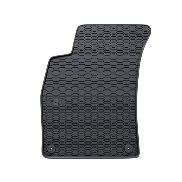 Tapis de sol en caoutchouc adapté pour Seat Exeo Berline, Sportstourer (2008-2013) - tapis de voiture - noir - 4 pcs.