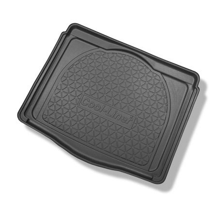 Tapis de coffre adapté pour Jeep Renegade SUV (09.2014-06.2018) - bac de coffre - protection de coffre voiture - coffre inférieur (sans plancher multi-fonctions)