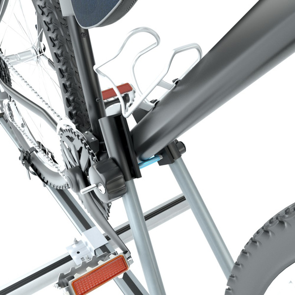 3x Porte-vélo de toit en aluminium avec clé - 3xM-08