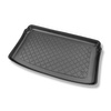 Tapis de coffre adapté pour Audi A1 GB Sportback (07.2018-....) - bac de coffre - protection de coffre voiture - coffre supérieur; plancher amovible en la position la plus haute