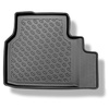 Tapis de sol en TPE adapté pour Skoda Enyaq iV SUV, Coupé (04.2021-....) - tapis de voiture - noir