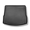 Tapis de coffre adapté pour Porsche Macan SUV (03.2014-06.2024) - bac de coffre - protection de coffre voiture - aussi pour les modèles avec des rails de fixation