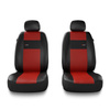 Housses de siège adaptées pour Peugeot 508 I, II (2011-....) - housse siege voiture universelles - couverture siege - 2XL-RD