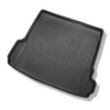 Tapis de coffre adapté pour Audi Q7 4M SUV (06.2015-....) - bac de coffre - protection de coffre voiture - 5/7 places (3e rangée abaissée); également pour les modeles avec rails de fixation