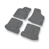 Tapis de Sol Velours adapté pour Volkswagen Polo III (1994-2001) - Premium tapis de voiture - gris