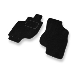 Tapis de Sol Velours adapté pour Hyundai Elantra III Liftback, Berline (2000-2006) - Premium tapis de voiture - noir