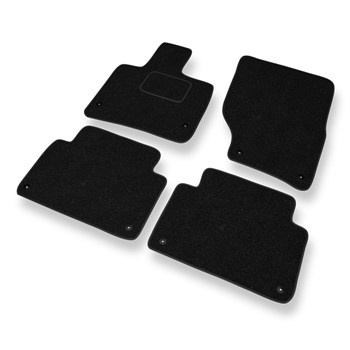 Tapis de Sol Feutres adapté pour Audi Q7 I SUV (2005-2015) - tapis de voiture - 