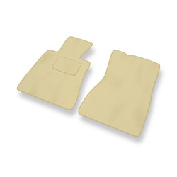 Tapis de Sol Velours adapté pour Lexus LS II XF20 Berline (1994-2000) - Premium tapis de voiture - beige