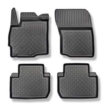Tapis de sol en TPE adapté pour Mitsubishi Outlander III SUV (09.2012-10.2021) -