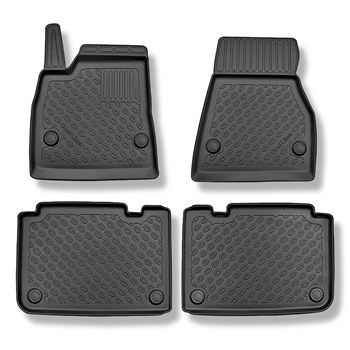 Tapis de sol en TPE adapté pour Tesla Model S Liftback (04.2015-12.2020) - 4 rou