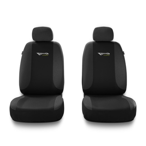 Housses de siège adaptées pour Daihatsu Cuore V, VI, VII (1999-2018) - housse siege voiture universelles - couverture siege - TG-G