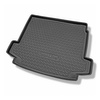 Tapis de coffre adapté pour Renault Megane II Estate (08.2003-05.2009) - bac de coffre - protection de coffre voiture - avec cavité gauche et droite