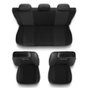 Housses de siège adaptées pour Hyundai i20 I, II (2008-2019) - housse siege voiture universelles - couverture siege - TG-G