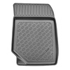 Tapis de sol en TPE adapté pour Peugeot 2008 II SUV (01.2020-....) - pas pour la version électrique et hybride - tapis de voiture - noir